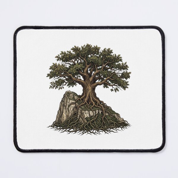 Item preview, Gibraltar Roots Heritage Rock and Tree Art designed and sold by DuckOddity.