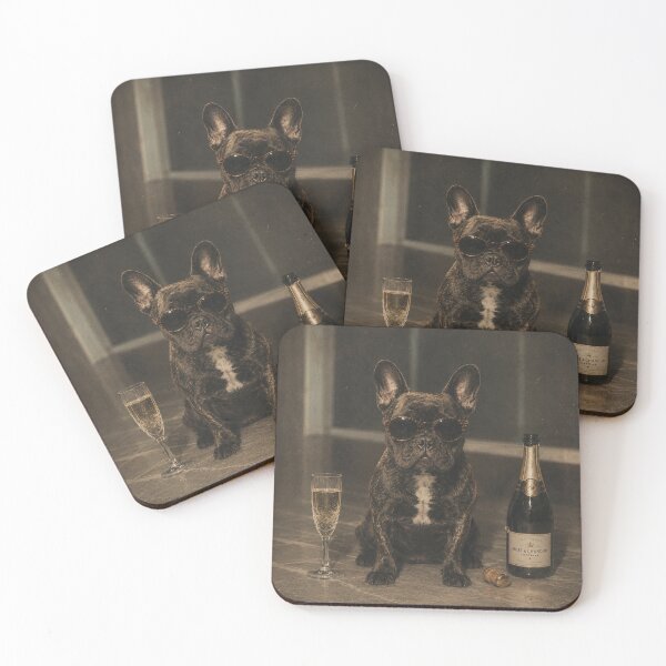 Item preview, Funny french bulldog Drinking Meme Graphic designed and sold by will freed18.