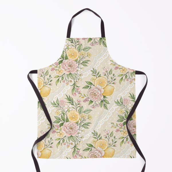 Item preview, Coquette Lemon Floral Lace designed and sold by Storybook Botanica.
