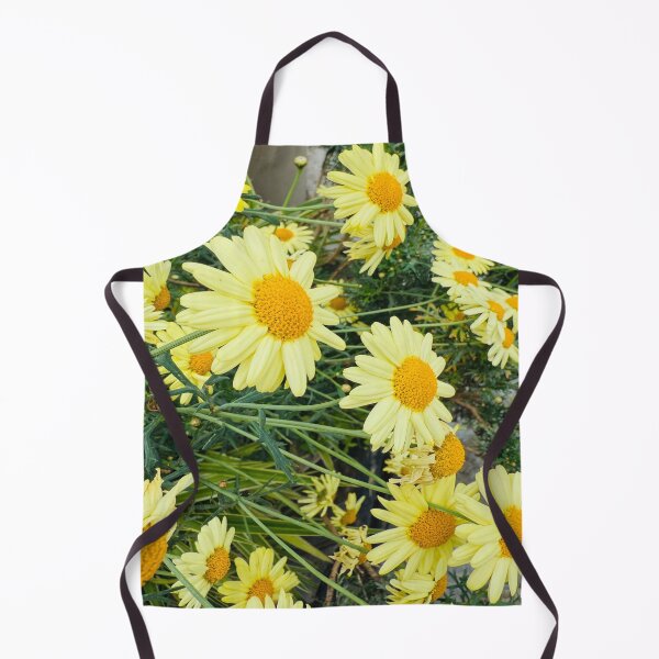 Item preview, Abundant Yellow Marguerite Daisies Garden Bed designed and sold by BalkanBloom.