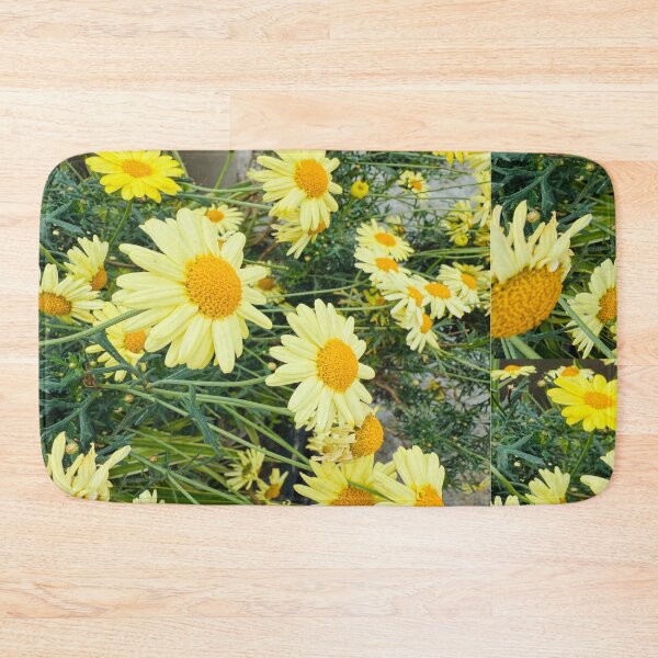 Item preview, Abundant Yellow Marguerite Daisies Garden Bed designed and sold by BalkanBloom.