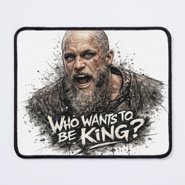 Item preview, Ragnar "Who wants to be king?" designed and sold by garcesrick.