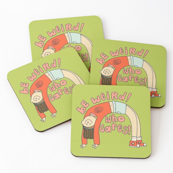 Item preview, Be Weird! Who Cares! designed and sold by Spring Things.