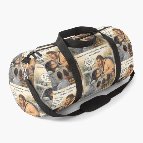 Item preview, Andre The Giant Uber Driver – Funny Cartoon by Rick London designed and sold by Rick London Gifts.