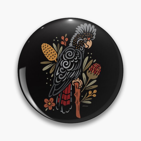 Item preview, Red-tailed Black Cockatoo - Wildlife Tats collection designed and sold by LMIdesigns.