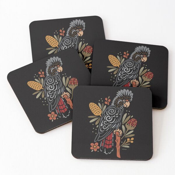 Item preview, Red-tailed Black Cockatoo - Wildlife Tats collection designed and sold by LMIdesigns.