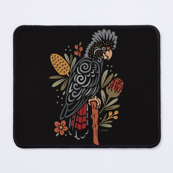 Item preview, Red-tailed Black Cockatoo - Wildlife Tats collection designed and sold by LMIdesigns.