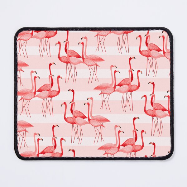 Item preview, Pink Striped Flamingo  designed and sold by Sheree  Boyd.