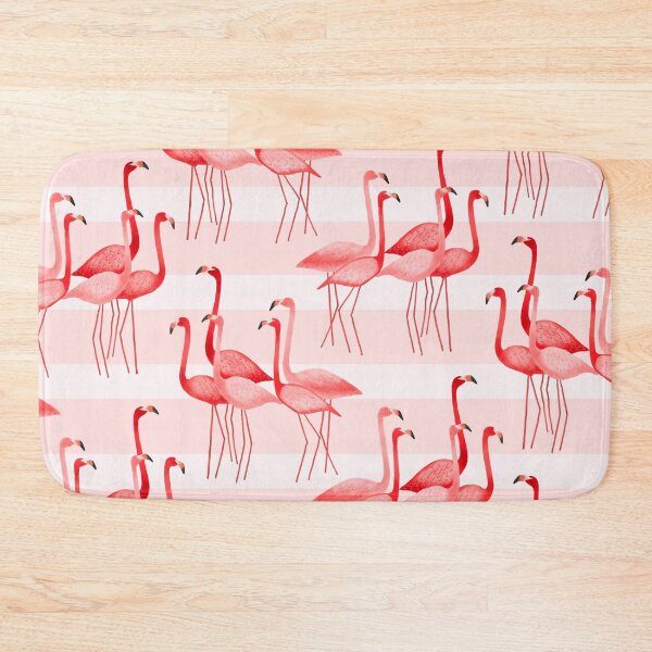 Item preview, Pink Striped Flamingo  designed and sold by Sheree  Boyd.