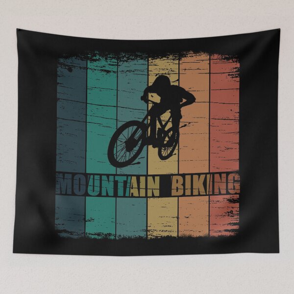Item preview, Vintage Downhill Rider Cool Mtb Mountain Bike Biker Life designed and sold by Alexaltay.
