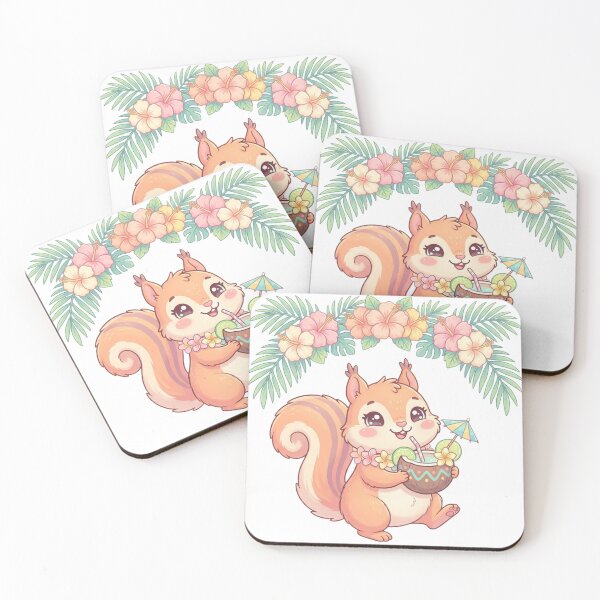 Item preview, Cute Tropical Squirrel with Acorn designed and sold by MyshopnameSell.