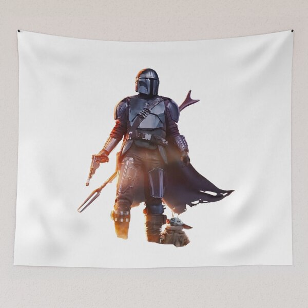 Item preview, Mando and Grogu designed and sold by helman-art.