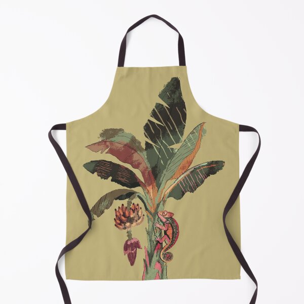 Item preview, Summer Banana Tree and Chameleon designed and sold by ellealsopaints.
