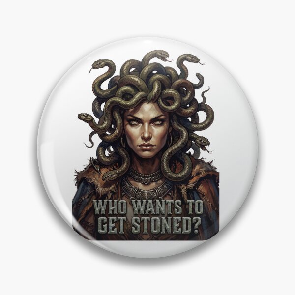 Item preview, Who Wants To Get Stoned • Medusa’s Invitation designed and sold by graficsfx.