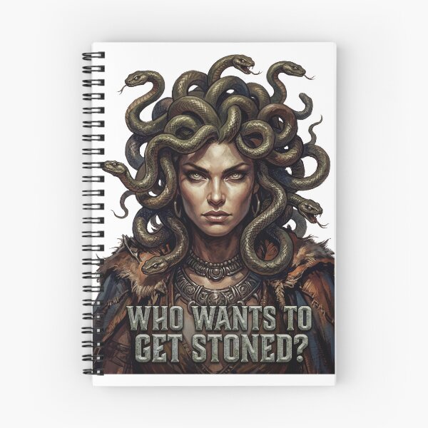 Item preview, Who Wants To Get Stoned • Medusa’s Invitation designed and sold by graficsfx.