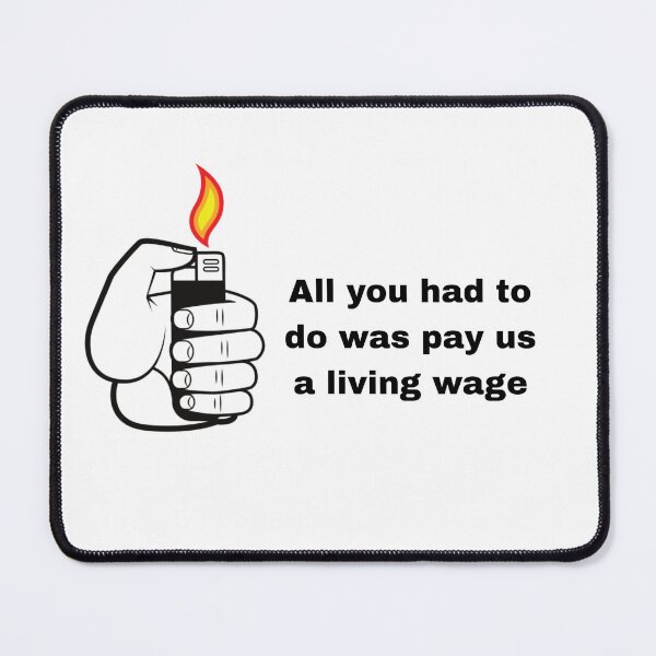 Item preview, Living wage  designed and sold by alisonm47.