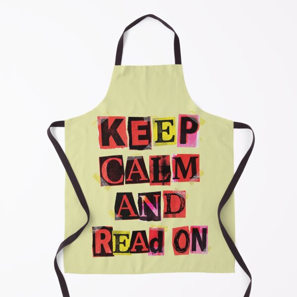 Item preview, Keep Calm And Read On Ransom Note Style designed and sold by d247.