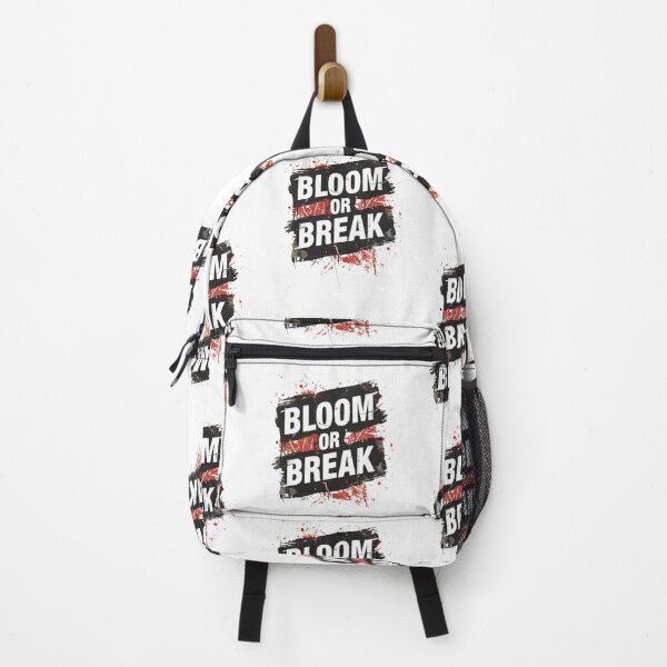 Item preview, Bloom or Break | Dark Motivational Quote | Growth Mindset Design | Resilience Art | Grunge Typography | Mental strength designed and sold by Fernhaven.