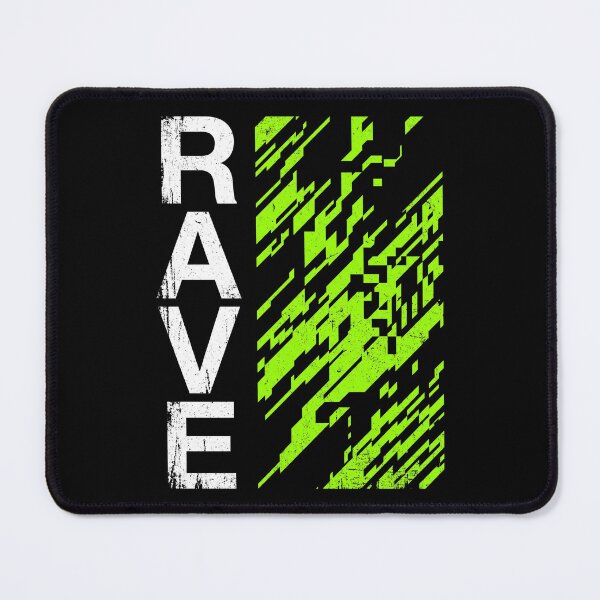 Item preview, Neon Glitch Rave Streetwear Typography designed and sold by TeNovaStudio.