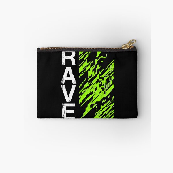Item preview, Neon Glitch Rave Streetwear Typography designed and sold by TeNovaStudio.