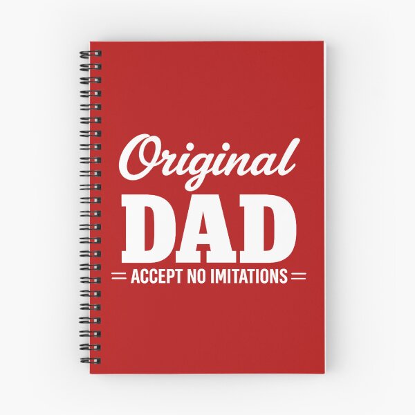 Item preview, Original Dad – Accept No Imitations | Funny Dad Quote designed and sold by DesignHouse07.