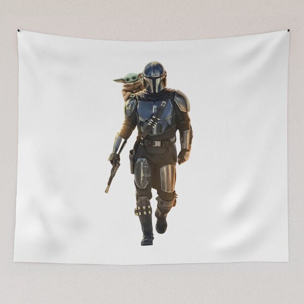 Item preview, Mando and Grogu designed and sold by helman-art.