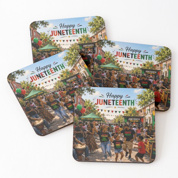 Item preview, Happy Juneteenth  designed and sold by Resilient Roots Customs Oakland.