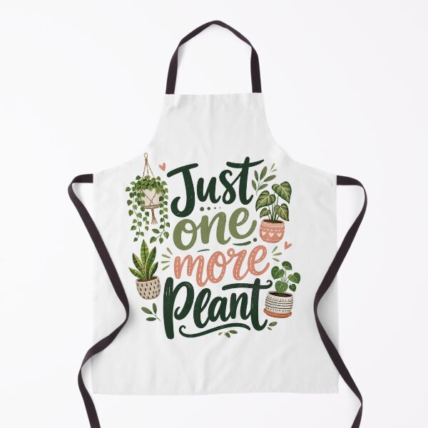 Item preview, Just One More Plant Funny Plant Lover Design designed and sold by NaphDesigns.