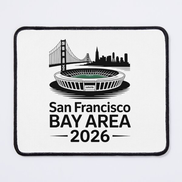 Item preview, San Francisco Bay Area Golden Gate Stadium T-Shirt V16 designed and sold by DarylWelsh2024.