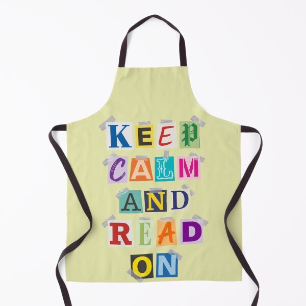 Item preview, Keep Calm And Read On Ransom Note Book Lover designed and sold by d247.