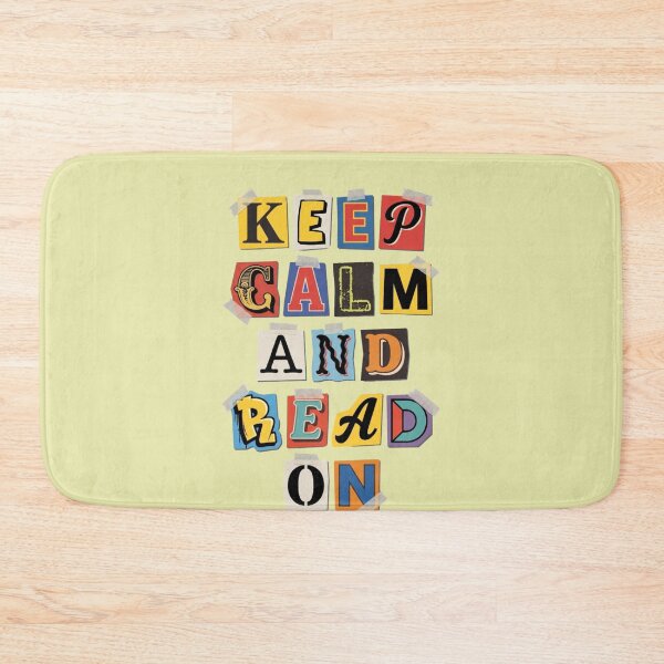 Item preview, Keep Calm And Read On Retro Book Lover Design designed and sold by d247.