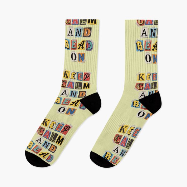 Item preview, Keep Calm And Read On Retro Book Lover Design designed and sold by d247.