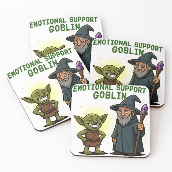 Item preview, (not) Best Emotional Support Goblin designed and sold by ImprintEmporium.