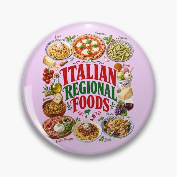 Item preview, ITALIAN REGIONAL FOODS DESIGN 1 designed and sold by DigitalandPhoto.