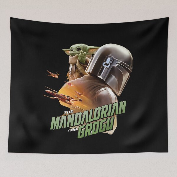 Item preview, Mando and Grogu designed and sold by helman-art.