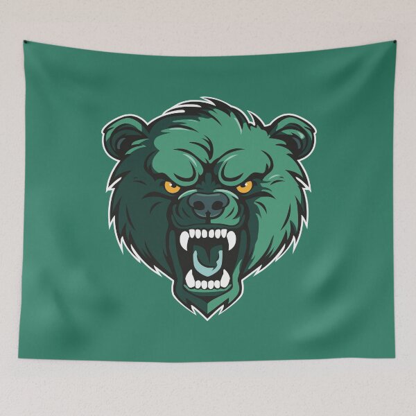 Item preview, Zombie Bear – Undead Horror Creature Design designed and sold by MerlinWear.