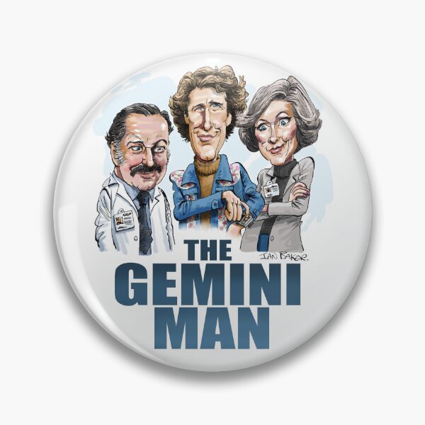 Item preview, Gemini Man Cartoon Tribute designed and sold by IanBakerToons.