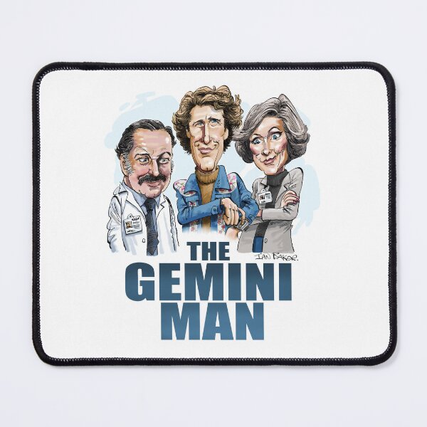 Item preview, Gemini Man Cartoon Tribute designed and sold by IanBakerToons.