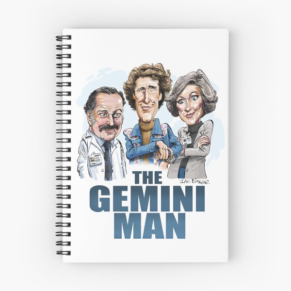 Item preview, Gemini Man Cartoon Tribute designed and sold by IanBakerToons.