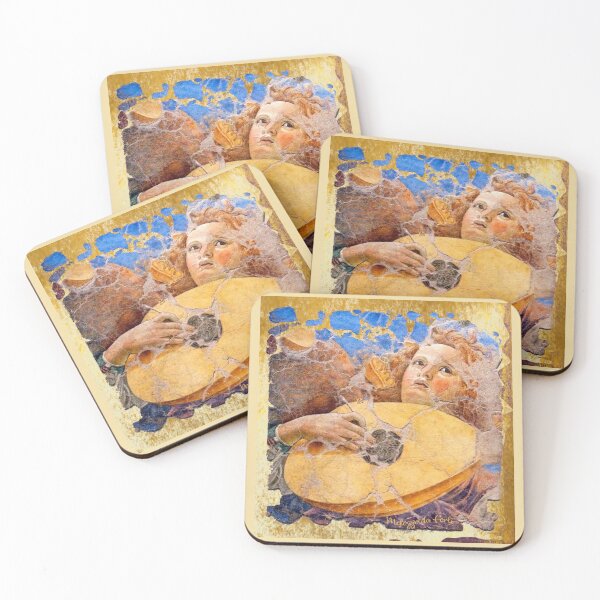 Item preview, Musical Angel, Mandolin by Melozzo da Forli (ACCI) designed and sold by VanyssaGraphics.