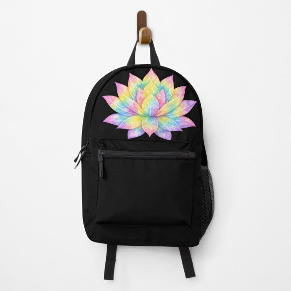 Item preview, Rainbow Lotus Flower Colorful Mandala Art designed and sold by jgvisualarts.
