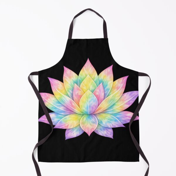 Item preview, Rainbow Lotus Flower Colorful Mandala Art designed and sold by jgvisualarts.