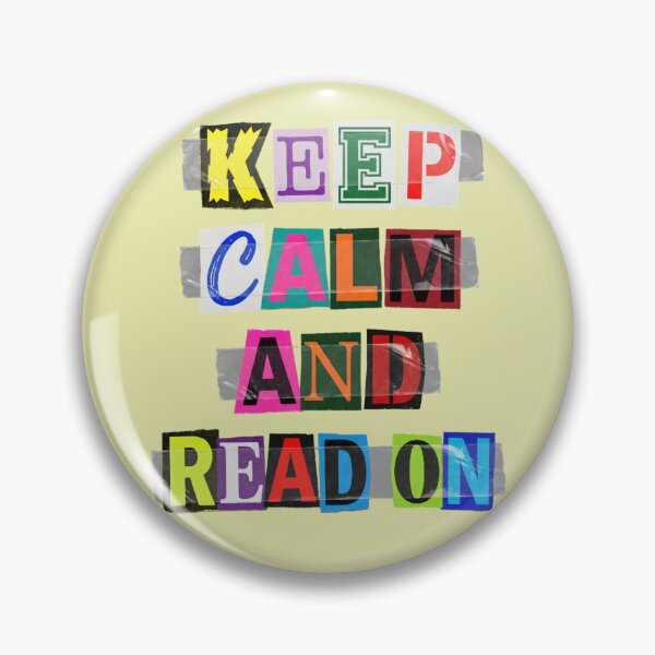 Item preview, Keep Calm And Read On Magazine Cutout Reader designed and sold by d247.