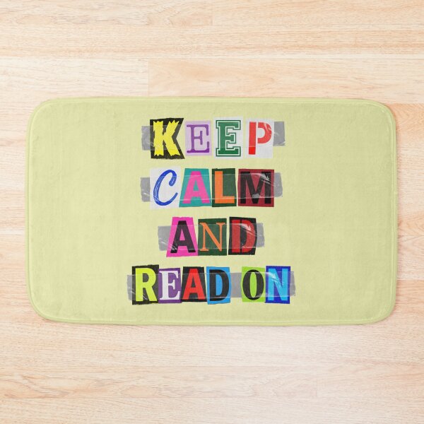Item preview, Keep Calm And Read On Magazine Cutout Reader designed and sold by d247.