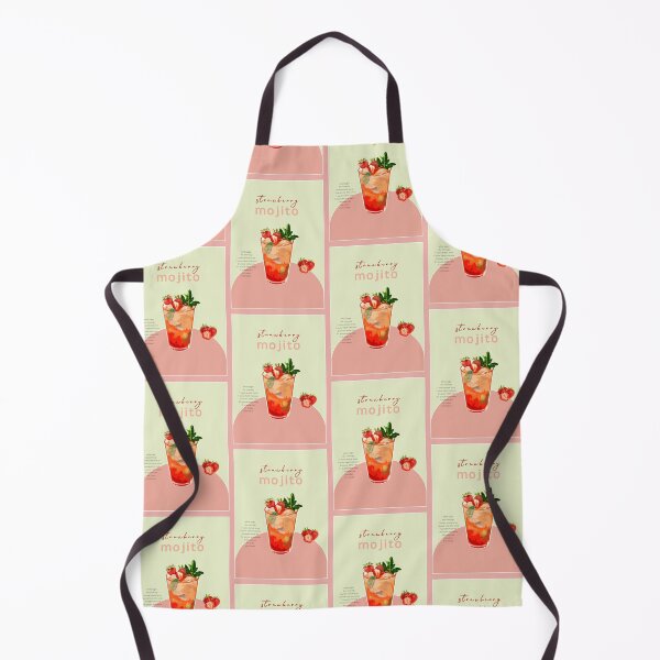 Item preview, Strawberry Mojito Coctail Recipe designed and sold by FanitsaArt.