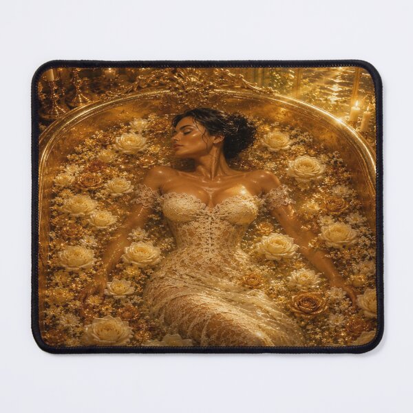 Item preview, Golden Reverie | Luxury Golden Fantasy Wall Art designed and sold by PrincessArte.