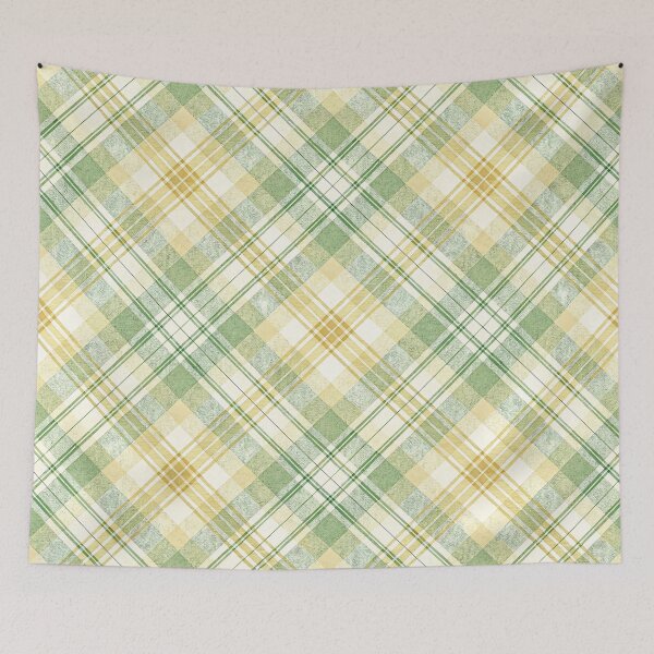 Item preview, Vintage Sage Green Plaid designed and sold by Petal & Pattern Co.
