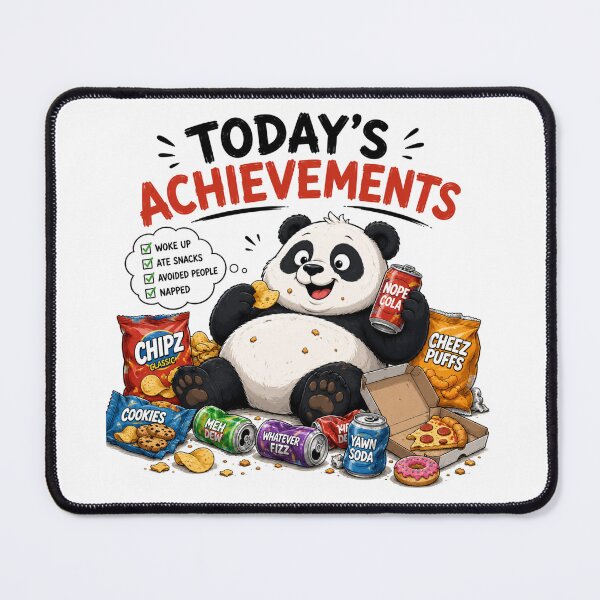 Item preview, Panda Problems Funny T-Shirt | Snack Life Design designed and sold by Golden Era Studio.