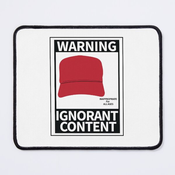 Item preview, MAGA Content Warning designed and sold by All in Good Fun.