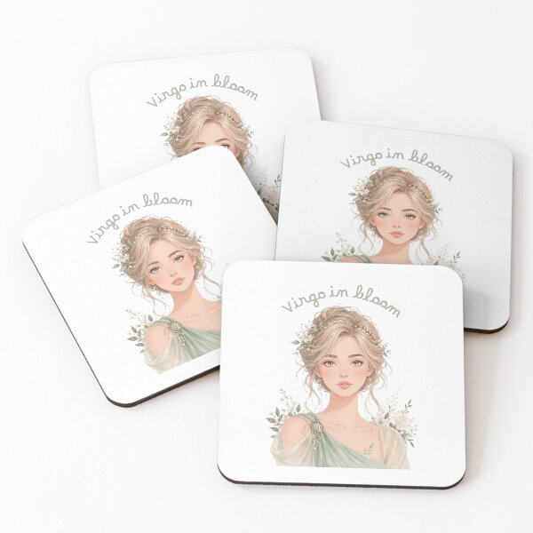 Item preview, Virgo In Bloom Astrological Narure Girl Zodiac Sign designed and sold by Marcelina28.